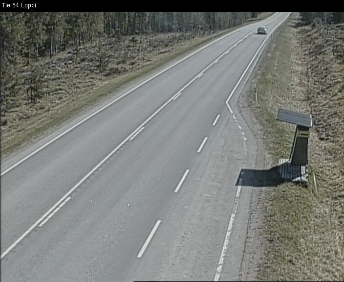 Weather Camera Image Väg 54 Loppi, Loppi, Kanta-Häme