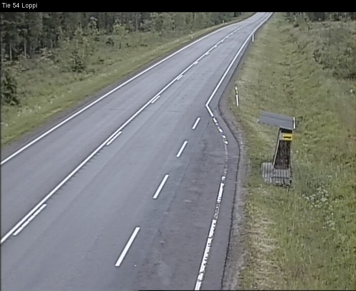 Weather Camera Image Väg 54 Loppi, Loppi, Kanta-Häme
