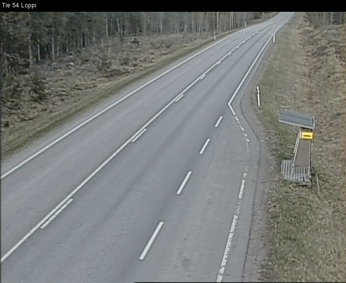 Weather Camera Image Väg 54 Loppi, Loppi, Kanta-Häme