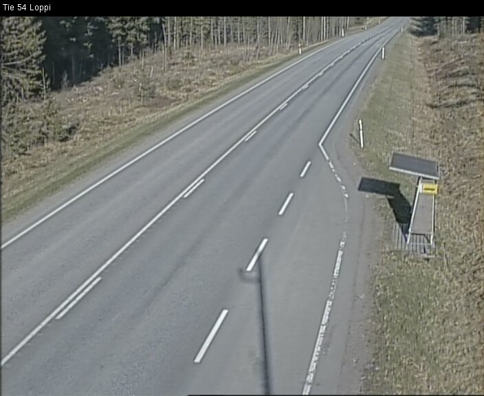 Weather Camera Image Väg 54 Loppi, Loppi, Kanta-Häme