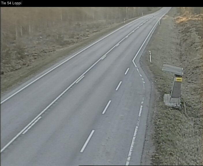 Weather Camera Image Väg 54 Loppi, Loppi, Kanta-Häme