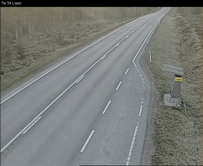 Weather Camera Image Väg 54 Loppi, Loppi, Kanta-Häme