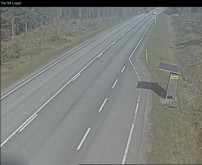 Weather Camera Image Väg 54 Loppi, Loppi, Kanta-Häme