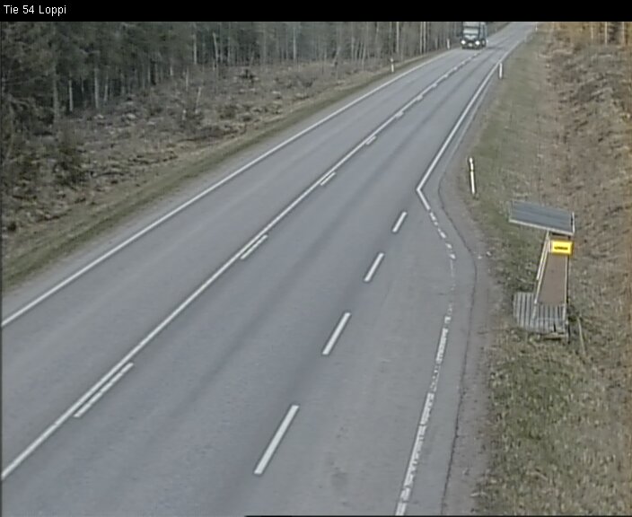 Weather Camera Image Väg 54 Loppi, Loppi, Kanta-Häme