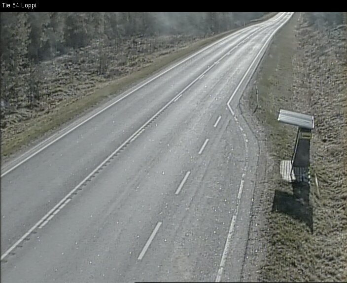 Weather Camera Image Väg 54 Loppi, Loppi, Kanta-Häme