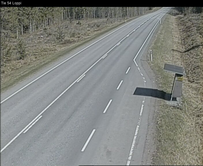Weather Camera Image Väg 54 Loppi, Loppi, Kanta-Häme