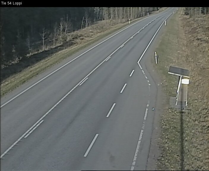 Weather Camera Image Väg 54 Loppi, Loppi, Kanta-Häme