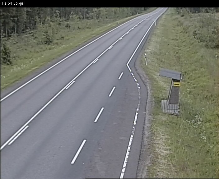 Weather Camera Image Väg 54 Loppi, Loppi, Kanta-Häme