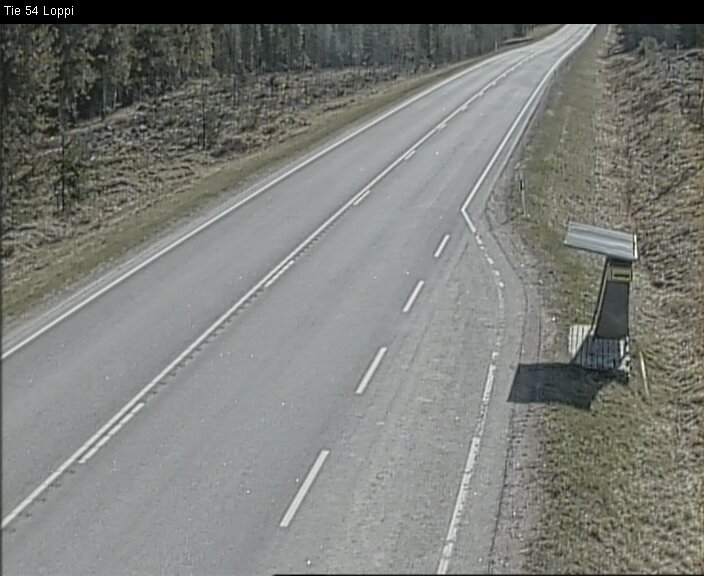 Weather Camera Image Väg 54 Loppi, Loppi, Kanta-Häme