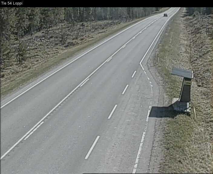 Weather Camera Image Väg 54 Loppi, Loppi, Kanta-Häme