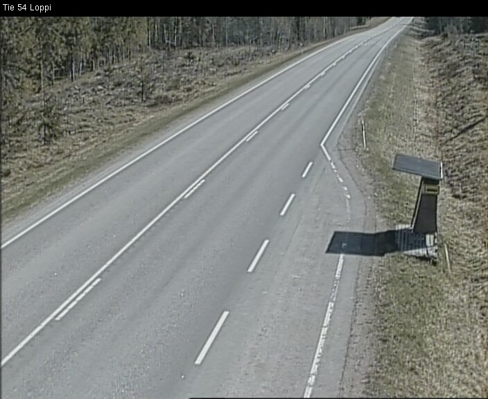 Weather Camera Image Väg 54 Loppi, Loppi, Kanta-Häme