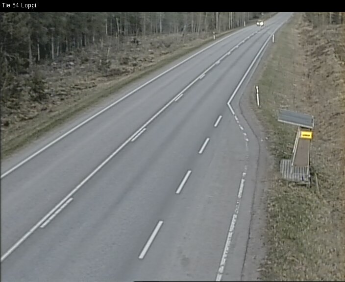 Weather Camera Image Väg 54 Loppi, Loppi, Kanta-Häme