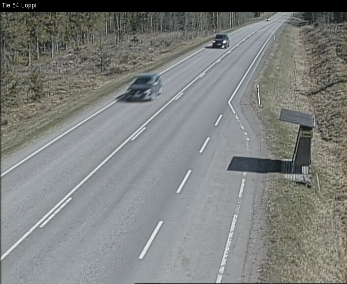 Weather Camera Image Väg 54 Loppi, Loppi, Kanta-Häme