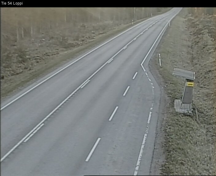 Weather Camera Image Väg 54 Loppi, Loppi, Kanta-Häme