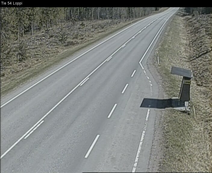 Weather Camera Image Väg 54 Loppi, Loppi, Kanta-Häme