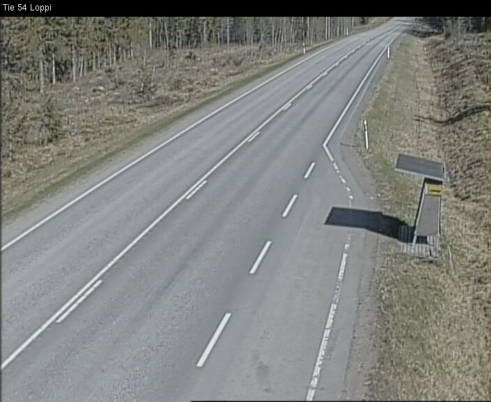Weather Camera Image Väg 54 Loppi, Loppi, Kanta-Häme