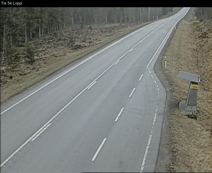 Weather Camera Image Road 54 Loppi, Loppi, Kanta-Häme