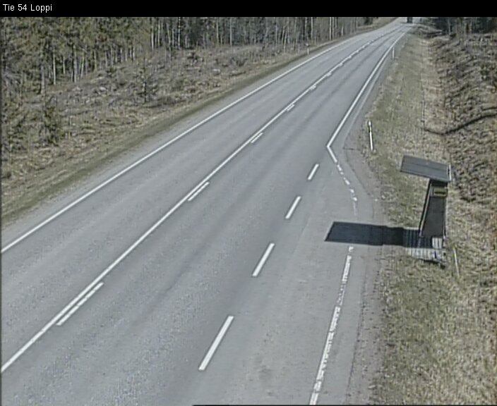 Weather Camera Image Väg 54 Loppi, Loppi, Kanta-Häme