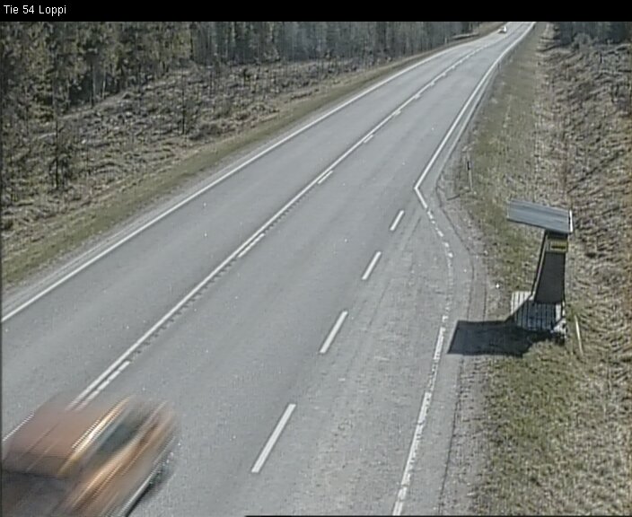Weather Camera Image Väg 54 Loppi, Loppi, Kanta-Häme