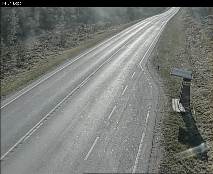 Weather Camera Image Väg 54 Loppi, Loppi, Kanta-Häme