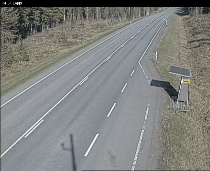 Weather Camera Image Väg 54 Loppi, Loppi, Kanta-Häme