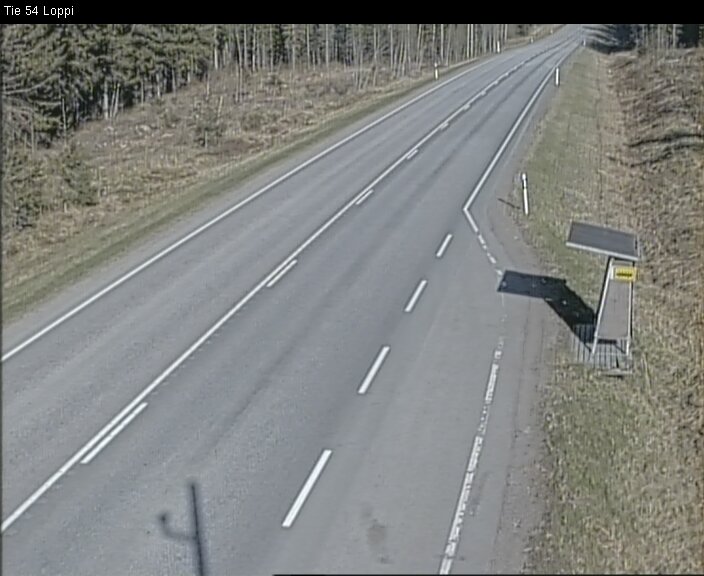Weather Camera Image Väg 54 Loppi, Loppi, Kanta-Häme