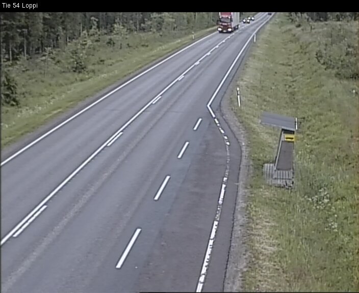 Weather Camera Image Road 54 Loppi, Loppi, Kanta-Häme