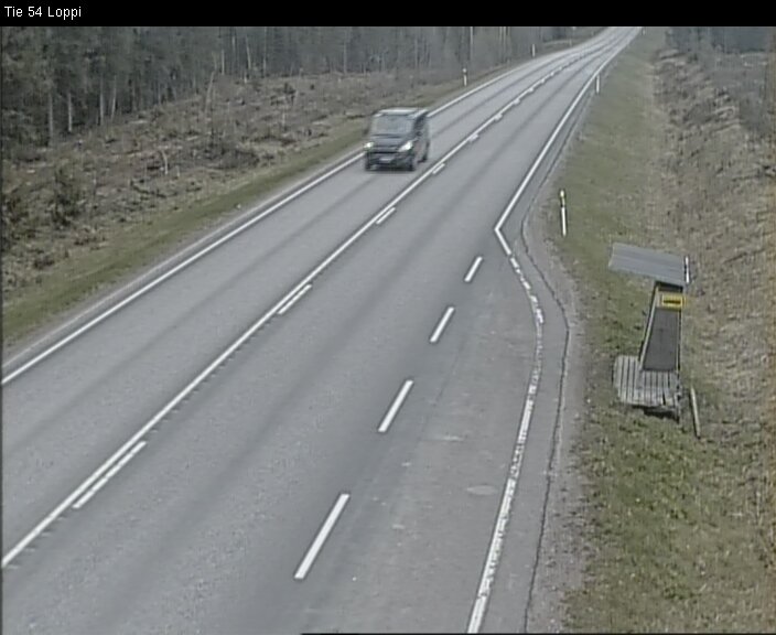 Weather Camera Image Road 54 Loppi, Loppi, Kanta-Häme