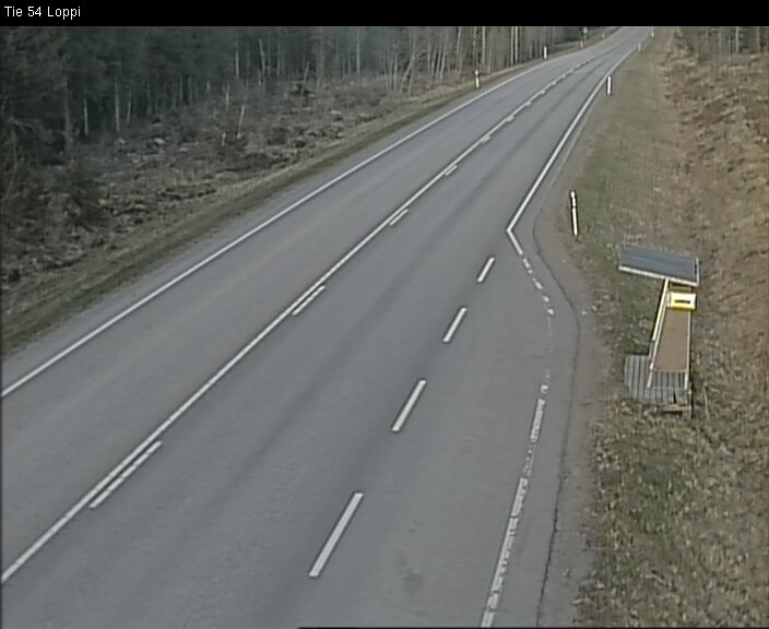 Weather Camera Image Väg 54 Loppi, Loppi, Kanta-Häme