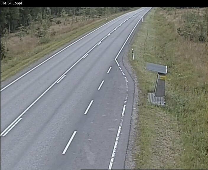Weather Camera Image Road 54 Loppi, Loppi, Kanta-Häme