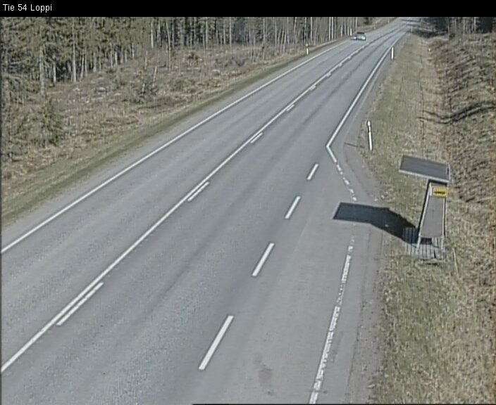 Weather Camera Image Väg 54 Loppi, Loppi, Kanta-Häme