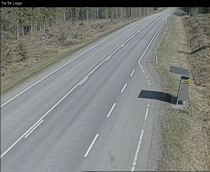 Weather Camera Image Väg 54 Loppi, Loppi, Kanta-Häme