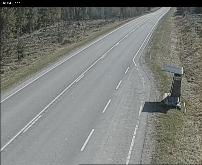 Weather Camera Image Väg 54 Loppi, Loppi, Kanta-Häme