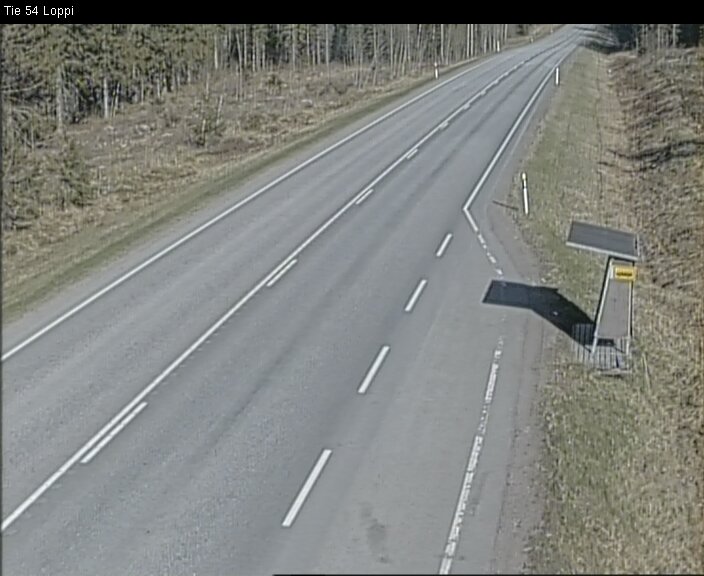 Weather Camera Image Väg 54 Loppi, Loppi, Kanta-Häme