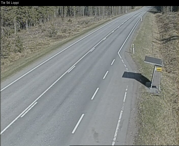 Weather Camera Image Väg 54 Loppi, Loppi, Kanta-Häme