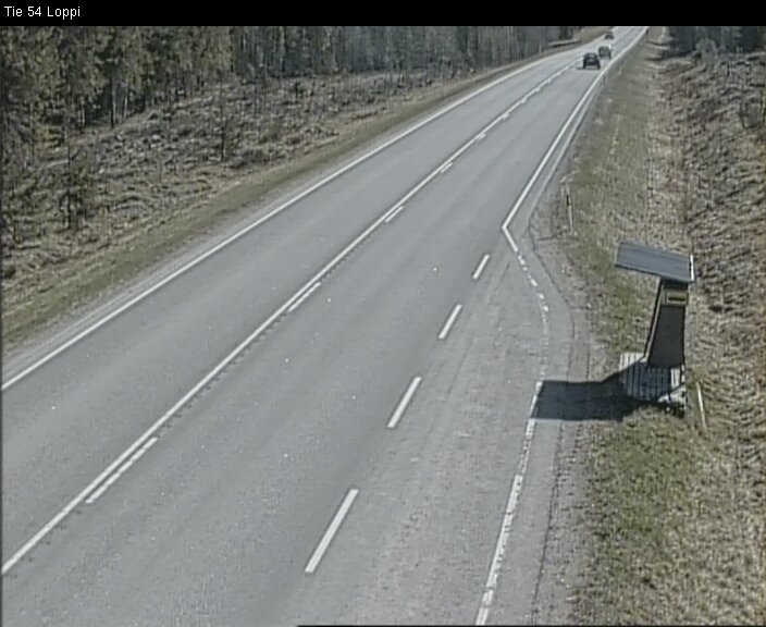Weather Camera Image Väg 54 Loppi, Loppi, Kanta-Häme