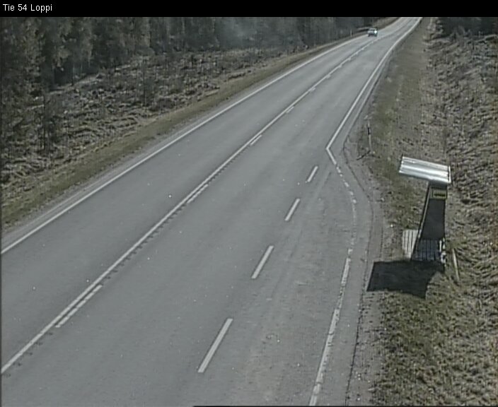Weather Camera Image Väg 54 Loppi, Loppi, Kanta-Häme