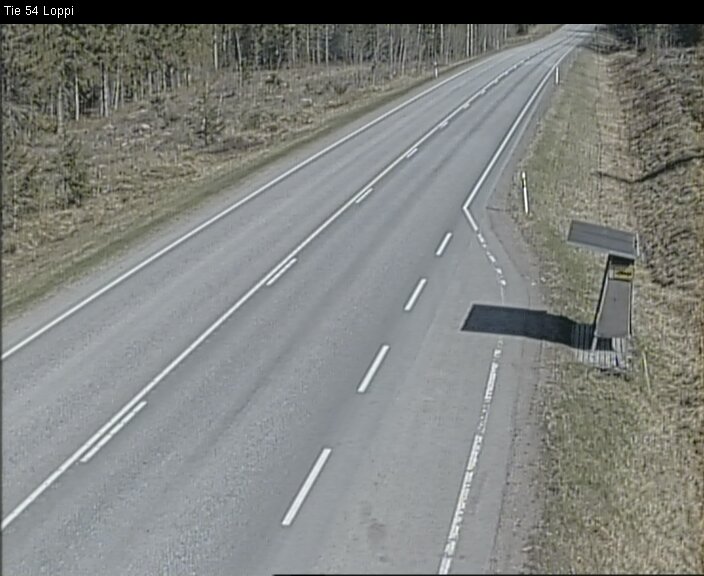 Weather Camera Image Väg 54 Loppi, Loppi, Kanta-Häme