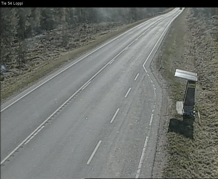Weather Camera Image Väg 54 Loppi, Loppi, Kanta-Häme