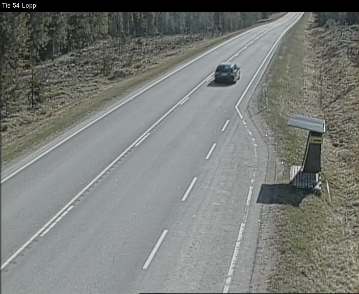 Weather Camera Image Väg 54 Loppi, Loppi, Kanta-Häme