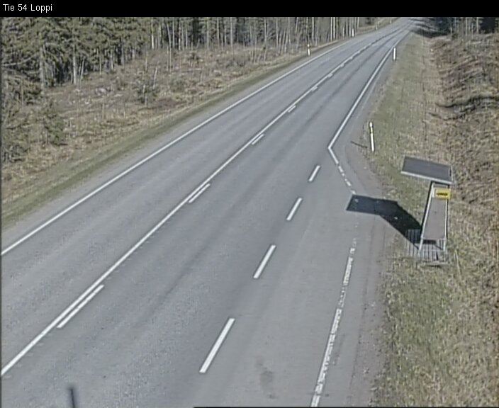 Weather Camera Image Väg 54 Loppi, Loppi, Kanta-Häme