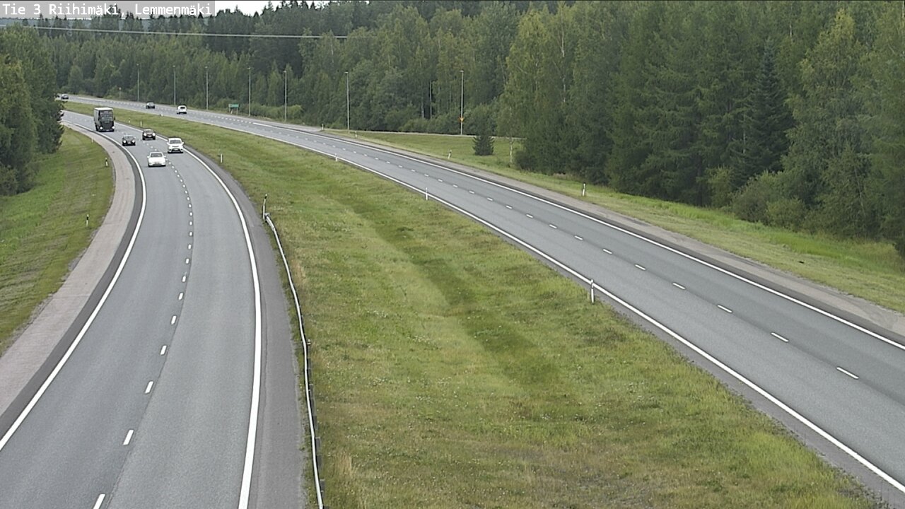 Weather Camera Image Väg 3 Riihimäki, Lemmenmäki, Riihimäki, Kanta-Häme