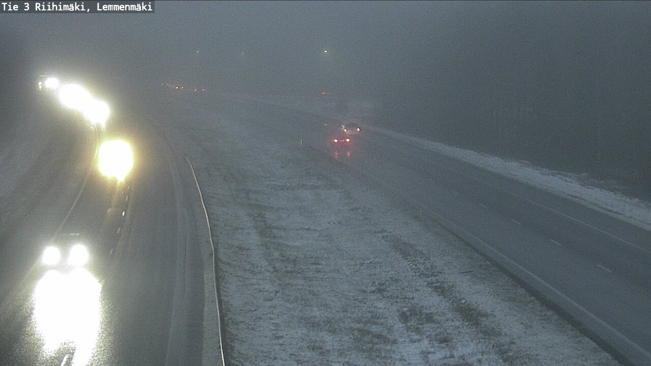Weather Camera Image Väg 3 Riihimäki, Lemmenmäki, Riihimäki, Kanta-Häme