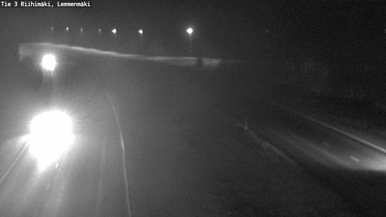 Weather Camera Image Road 3 Riihimäki, Lemmenmäki, Riihimäki, Kanta-Häme