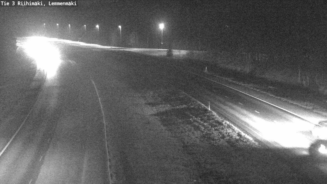 Weather Camera Image Road 3 Riihimäki, Lemmenmäki, Riihimäki, Kanta-Häme