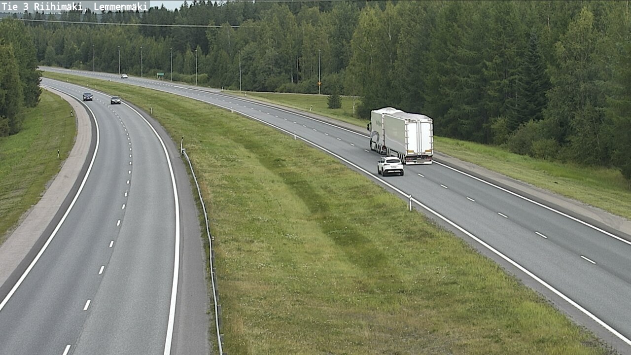 Weather Camera Image Väg 3 Riihimäki, Lemmenmäki, Riihimäki, Kanta-Häme
