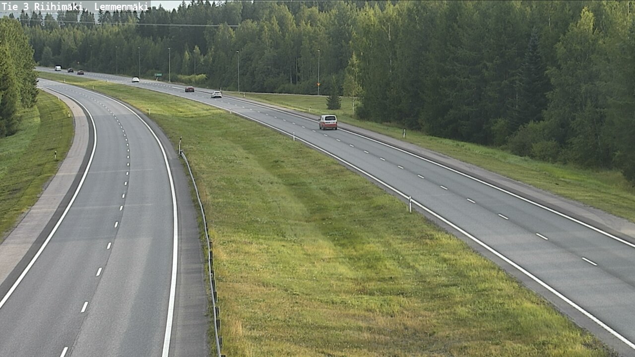 Weather Camera Image Väg 3 Riihimäki, Lemmenmäki, Riihimäki, Kanta-Häme