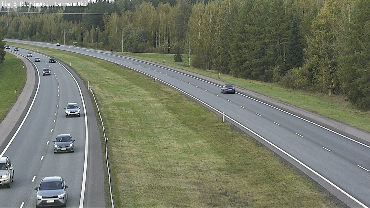 Weather Camera Image Road 3 Riihimäki, Lemmenmäki, Riihimäki, Kanta-Häme