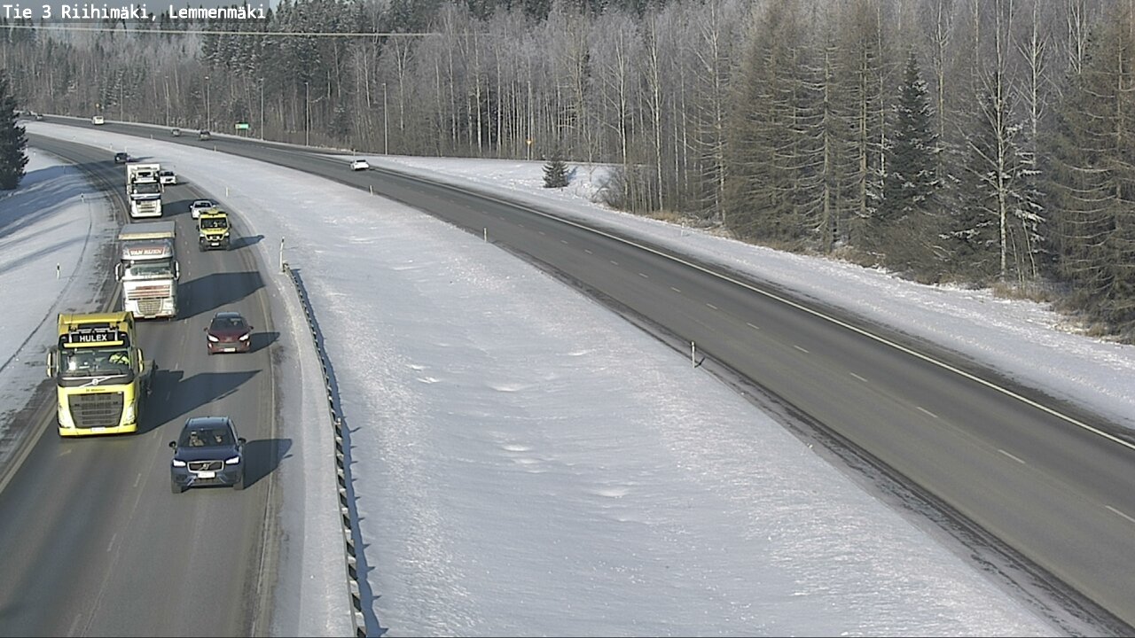 Weather Camera Image Road 3 Riihimäki, Lemmenmäki, Riihimäki, Kanta-Häme