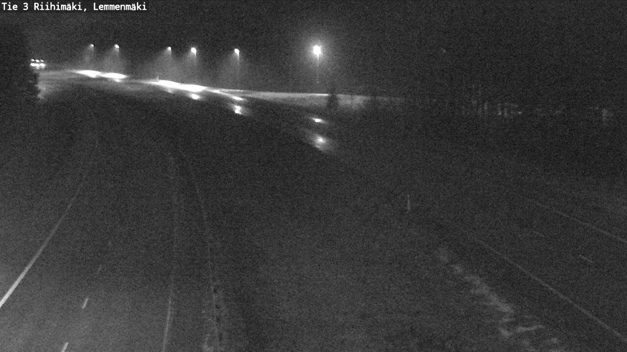 Weather Camera Image Väg 3 Riihimäki, Lemmenmäki, Riihimäki, Kanta-Häme